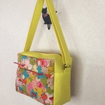 【N様オーダー品】ume＊mew 通園バッグ（カエルいっぱい）