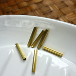 真鍮角チューブ15×2mm 10P