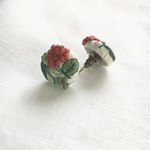 le  cocon〜botanical3  ボタニカルな刺繍のピアス