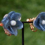 花ふわり　紫陽花　イヤリング　