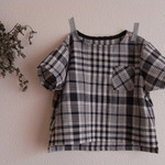 再販　CHECK シャツ　size 80