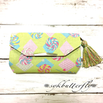 141102様  ✣オーダー品✣    ✾長財布✾通帳ケース タッセル付き♡CANDY POP柄