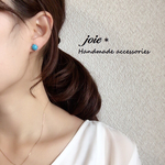 summer 一粒 カラー ピアス