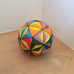 手毬　五角の星