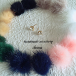 cem0124様♡オーダー♡ふわふわ ビジューピアス