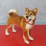 羊毛フェルト 柴犬【送料無料】