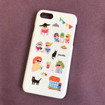 カフェ女子【ハード/TPU/衝撃吸収スマホケース】