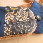 ふんわりあったか大人乙女のプチマフラーorネックウォーマー＊Liberty