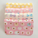 16cm×16cmガーゼはんかち 4枚セット no.101