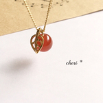 白雪姫のりんごネックレス