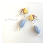 カラフルビジュー♡クリームイエロー♡