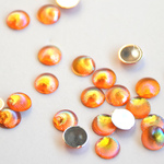 パーツ* Tiny sea shell*Orange*デコパーツ*シェル