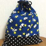 入園グッズ  巾着袋