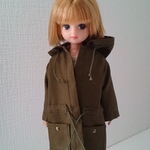   モッズコート22㎝ドール リカちゃん