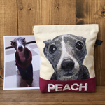 rirera15621様オーダー品❤︎愛犬の刺繍ポーチ