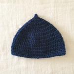 【SALE】XS 42-44cm★ぽかぽかどんぐり帽子・ブルー