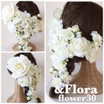 ヘッドドレスflower30