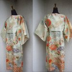 ★フォーマルアンサンブル 振袖着物リメイク 正絹 成人式 結婚式 謝恩会