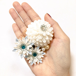 雪の結晶3輪コーム