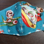 子供用マスク・スペースシャトルA（替えゴム付き）