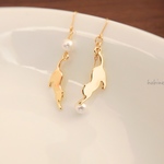 【再販×2】パールDEじゃれねこピアス