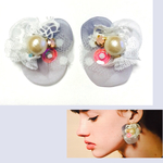 ふわくしゅピアス