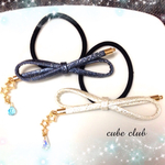 <再販>リボンと星のヘアゴム