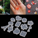 150.バラ売り【1個300円】レジン用/穴開き★シリコンモールド