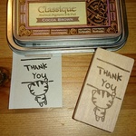 No.166　THANK YOUはんこ
