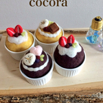 カップケーキのピンクッション