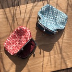 津軽こぎんがまぐち　潮風  ブルー