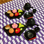 送料無料❗️️ミニチュア🌸和菓子DEブッフェ