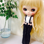 ストライプパンツコーデ 22㎝ドール服