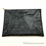 *constellation*ぺたんこマルチポーチ