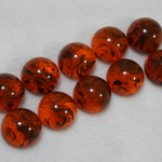 お得セット★アクリルべっ甲カボション(16mm)10個セット
