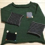重ね着しやすい☆子供用綿ニット