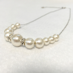【お得品】コットンパールネックレス(R)