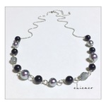 SALE♥ブルーゴールドストーンのネックレス