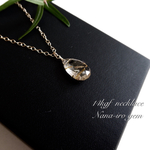 ＊1点もの＊14kgf rutilequartz necklace
