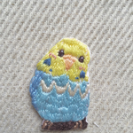 セキセイインコブローチ