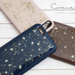 かすみ草のiPhone6plus/6splus/7plus押し花カラーケース