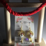 🐓酉年のお願い祈願🐓フックピアス✨イヤリング✨樹脂フックピアス