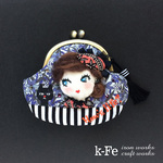 Face to Face がま口 Lady-3