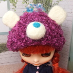 シロクマさんのベレー帽