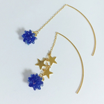 星空金平糖。ピアス