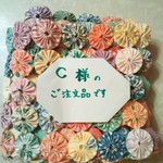 Ｃ様からご注文いただいた品です。