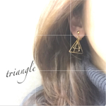 triangle     〜さんかく〜 イヤリング ノンホール トライアングル