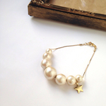 【在庫処分！】650円→350円！7つのコットンパールと星が1つ！