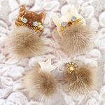 キャット×ファーピアス/イヤリング