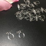 【20個】片穴・芯立ノンホールイヤリング